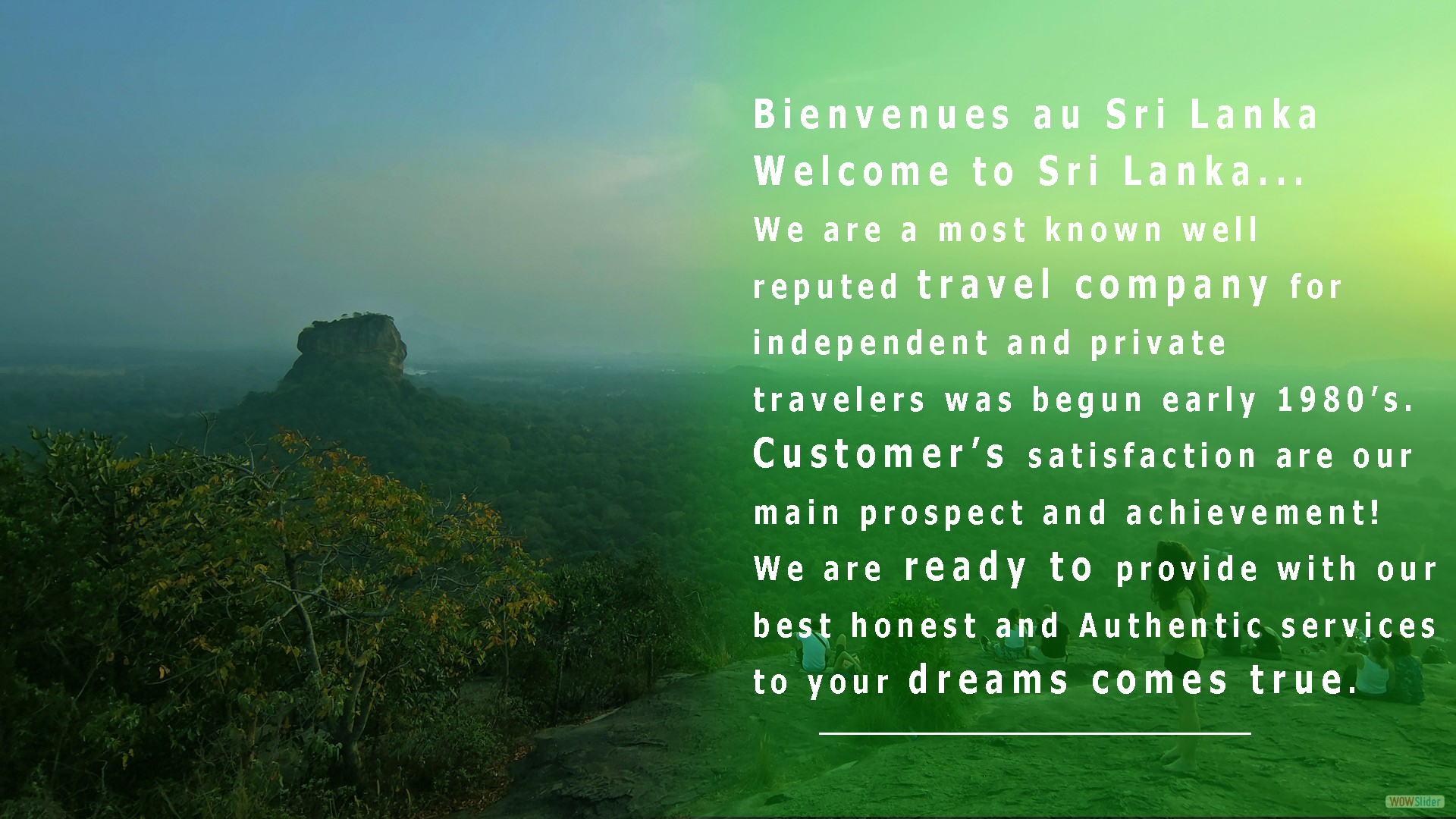 Chauffeur Guide Francophone Srilanka